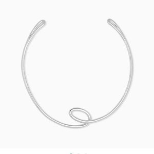 Kendra Scott Myles Collar Necklace in silver